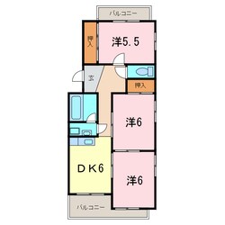 エスポワール美園の物件間取画像